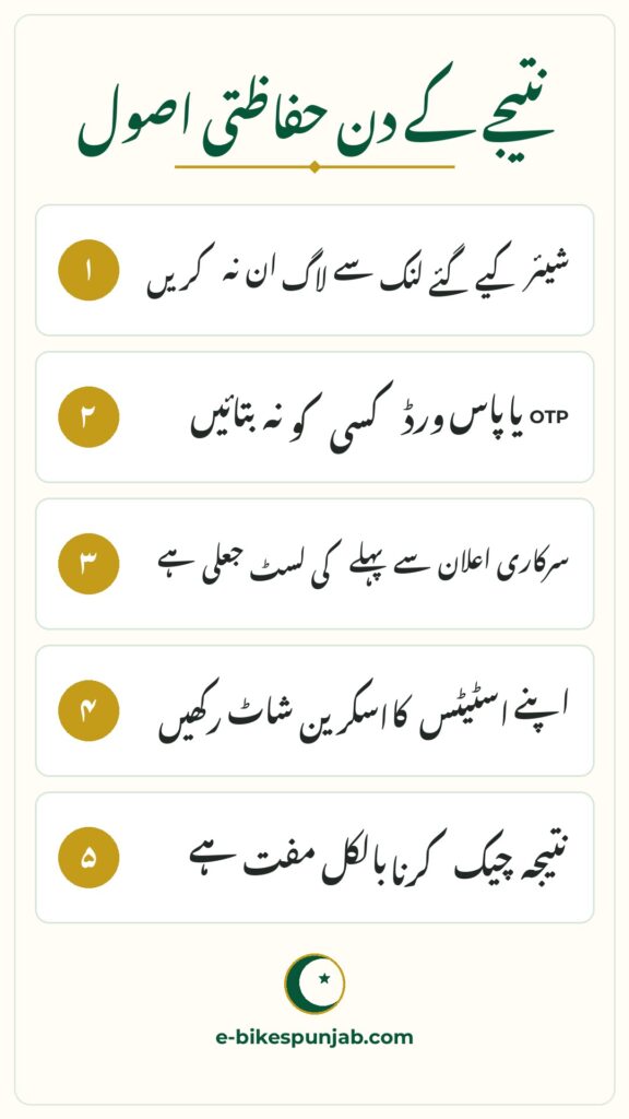 CM Punjab E-Bike Scheme infographic - Balloting Result Guide